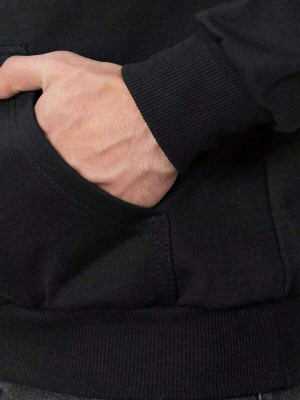 Moletom Oversized V Flame Estilo Streetwear Dark Casual