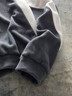 Moletom Oversized Plush Estilo Casual Y2K Minimalista