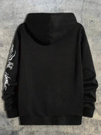 Moletom Oversized Dragão Japonês Estilo Streetwear Oriental