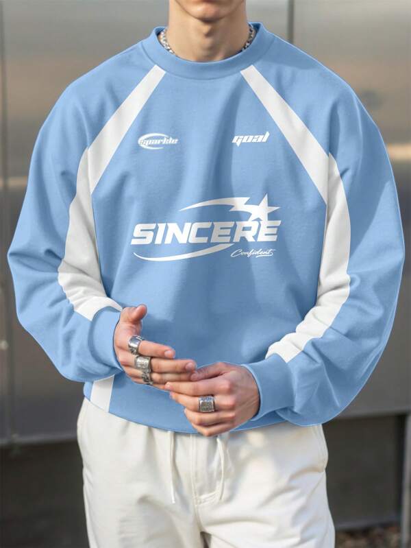 Moletom Masculino Oversized Com Recortes Streetwear Esportivo