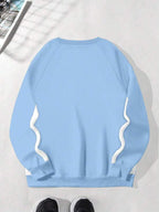 Moletom Masculino Oversized Com Recortes Streetwear Esportivo
