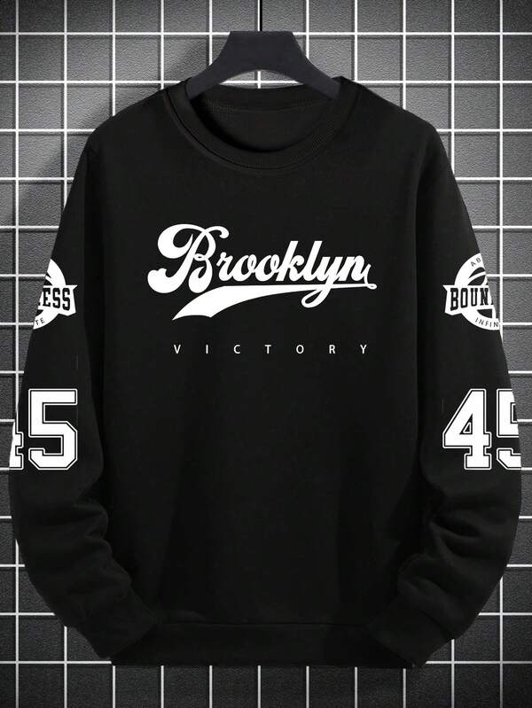Moletom Brooklyn Victory Estilo College Streetwear