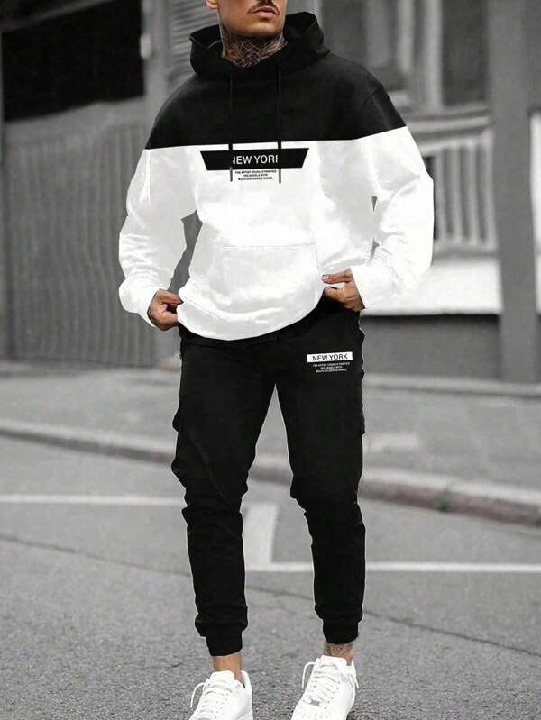 Conjunto Moletom Hoodie Estilo Streetwear Urbano