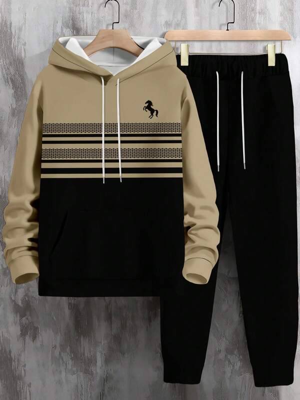Conjunto Moletom Hoodie Estilo Casual Urbano Moderno