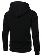 Moletom Masculino Aberto Com Capuz Casual Esportivo Urbano