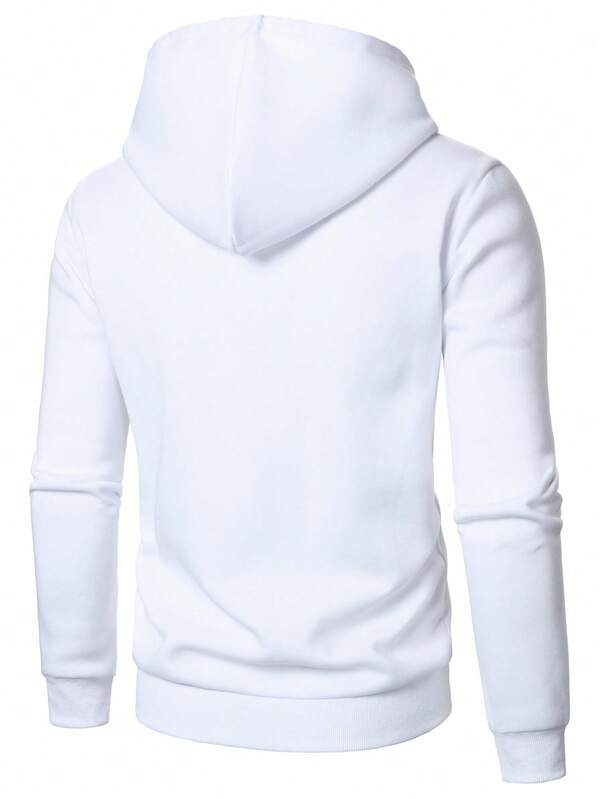 Moletom Masculino Aberto Com Capuz Casual Esportivo Urbano