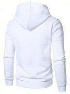 Moletom Masculino Aberto Com Capuz Casual Esportivo Urbano