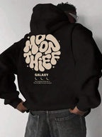 Moletom Oversized Felpado Com Capuz Estilo Urbano
