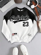 Moletom California 23 Estilo College Casual Streetwear