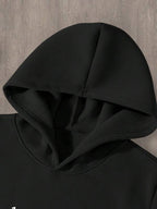 Conjunto Moletom Com Capuz E Estampa Frontal
