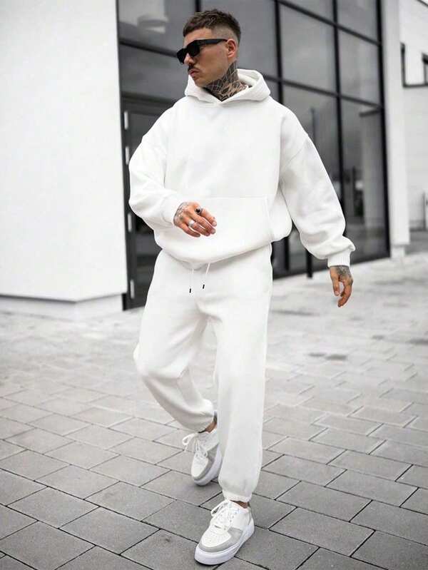 Conjunto Moletom Hoodie Com Calça Jogger Comfy
