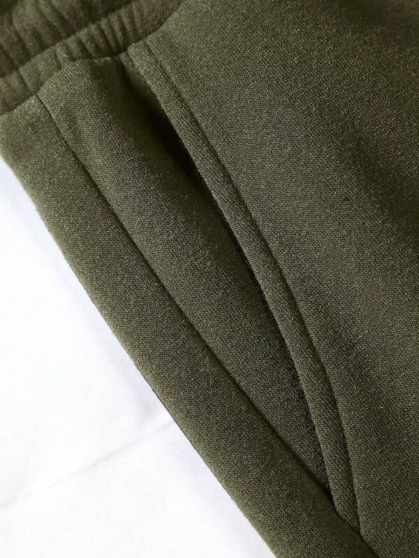 Conjunto Moletom Gola Polo Com Calça Jogger Casual
