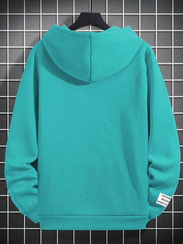 Moletom Oversized Com Bolso Canguru Estilo Streetwear