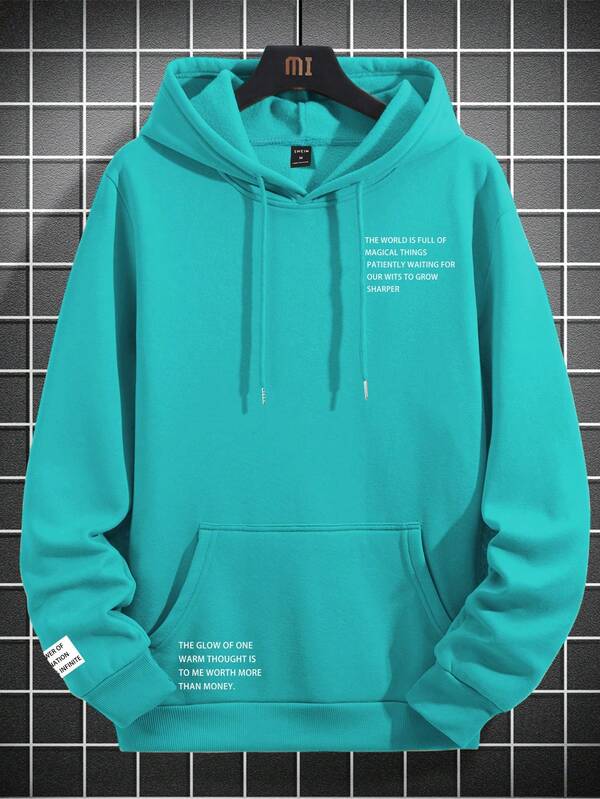 Moletom Oversized Com Bolso Canguru Estilo Streetwear