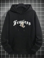 Moletom Felpado Fearless Estilo Gothic Streetwear