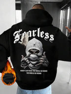 Moletom Felpado Fearless Estilo Gothic Streetwear