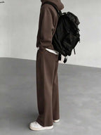 Conjunto Moletom Hoodie Oversized Comfy Minimalista