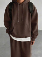 Conjunto Moletom Hoodie Oversized Comfy Minimalista
