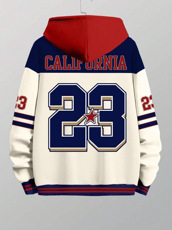 Moletom California 23 Athletic Estilo College Streetwear