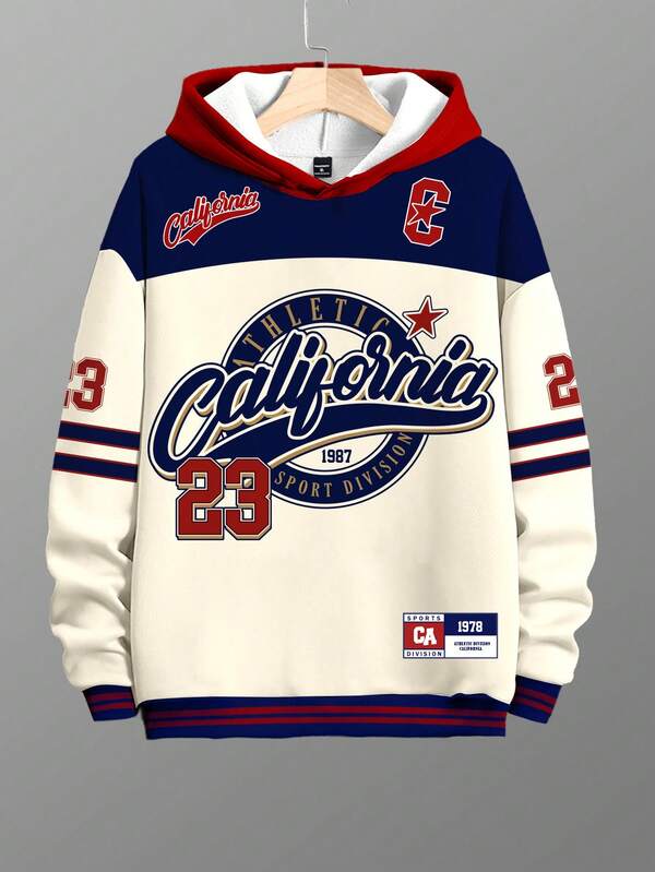 Moletom California 23 Athletic Estilo College Streetwear