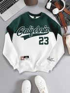 Moletom California 23 Estilo College Casual Streetwear