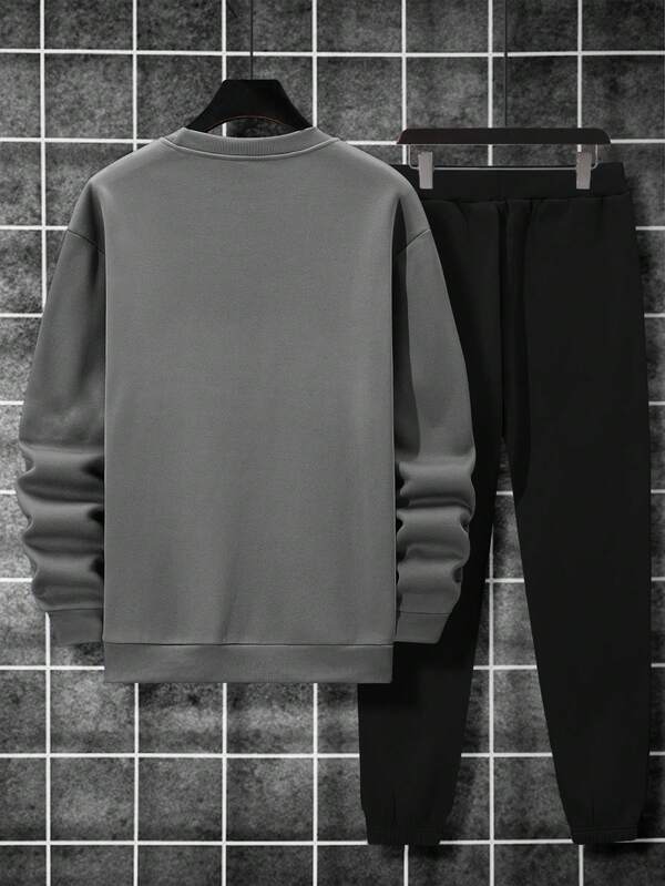 Conjunto Moletom Oversized Com Calça Jogger Urbana