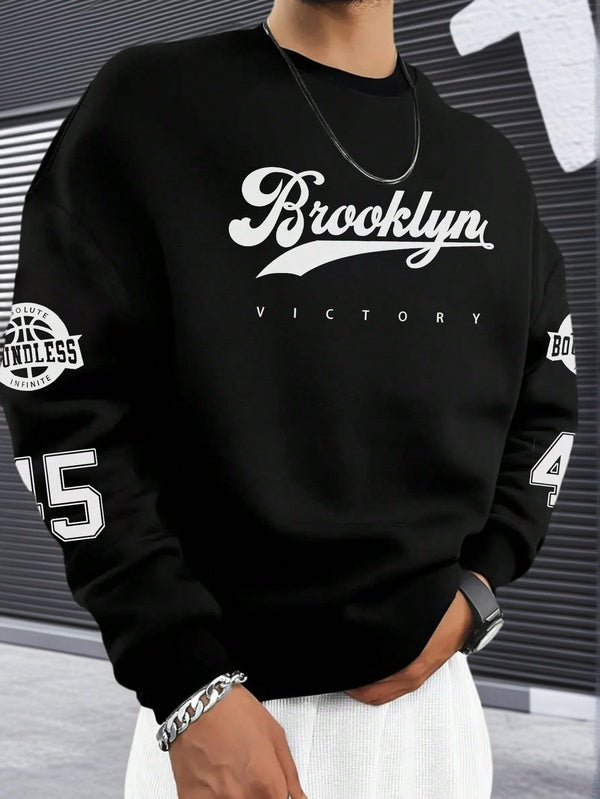 Moletom Brooklyn Victory Estilo College Streetwear