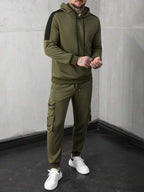 Conjunto Moletom Hoodie Com Calça Cargo Urbana