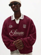 Moletom Smwrn Worldwide Estilo College Casual Premium