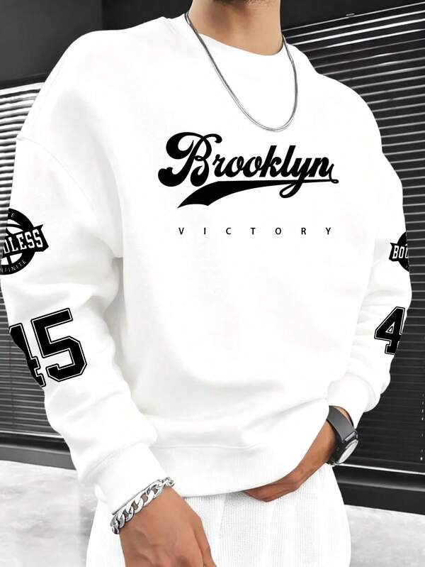 Moletom Brooklyn Victory Estilo College Streetwear