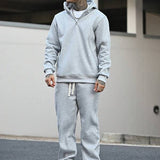 Conjunto Moletom Oversized Com Capuz Casual