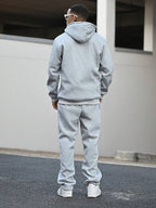 Conjunto Moletom Oversized Com Capuz Casual