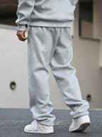 Conjunto Moletom Oversized Com Capuz Casual