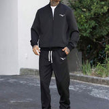Conjunto Moletom Com Zíper E Calça Jogger Urbano