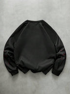 Moletom Masculino Oversized Com Recortes Streetwear Esportivo