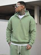 Conjunto Moletom Oversized Com Capuz Casual