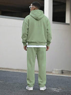 Conjunto Moletom Oversized Com Capuz Casual
