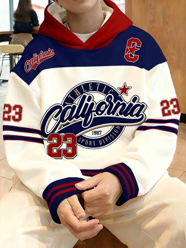 Moletom California 23 Athletic Estilo College Streetwear