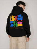 Moletom Oversized Brasil Streetwear Masculino