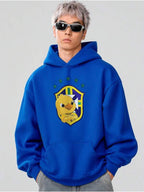 Moletom Oversized Brasil Casual Streetwear Masculino