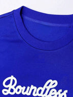 Moletom Boundless Victory Estilo College Streetwear Casual
