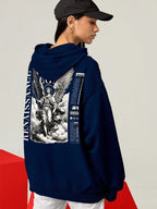 Moletom Legacy Angel Estilo Gothic Streetwear Oversized