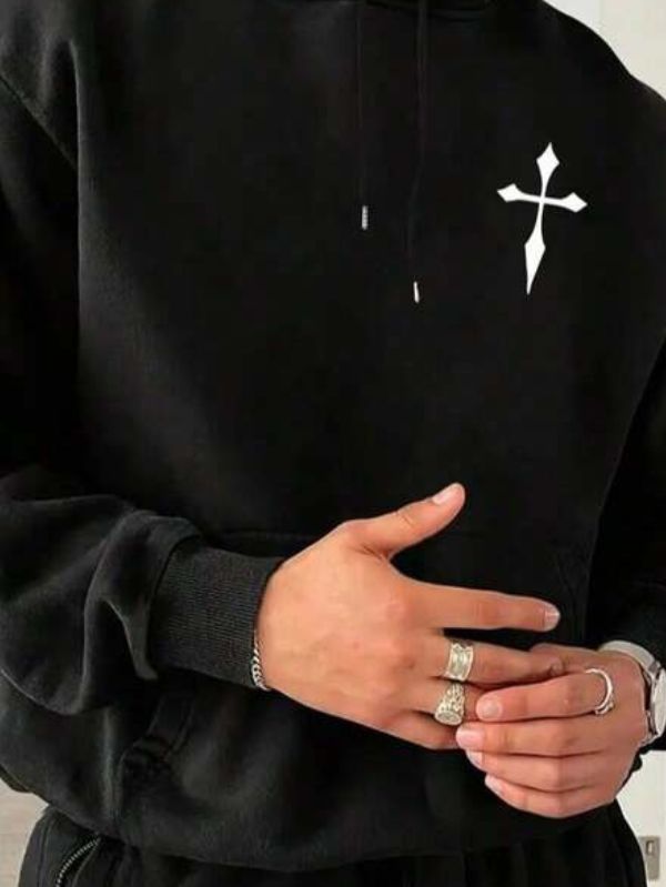 Moletom Revelation Angel Estilo Gothic Streetwear