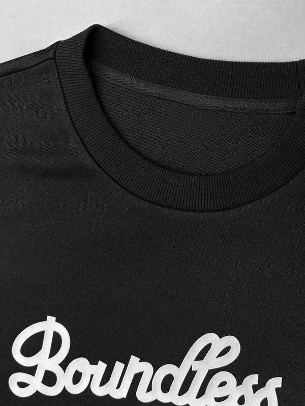 Moletom Boundless Victory Estilo College Streetwear Casual