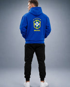 Conjunto Moletom Canguru Brasil Camisa 10 Streetwear