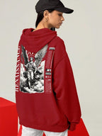 Moletom Legacy Angel Estilo Gothic Streetwear Oversized