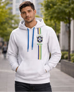 Moletom Canguru Brasil Vertical Streetwear Masculino