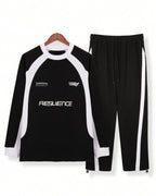 Conjunto Moletom Raglan Com Calça Jogger Esportiva