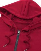Conjunto Moletom Com Zíper E Capuz Urbano